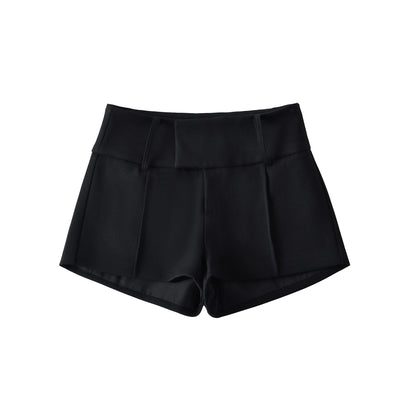 Low Waist Slimming A-Line Hip Hugging Shorts | Tajstylo