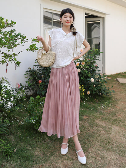 Elegant A-Line Skirt for Women | Tajstylo
