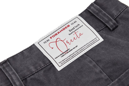 Loose Fit Straight Leg Multi Pocket Jeans | Tajstylo