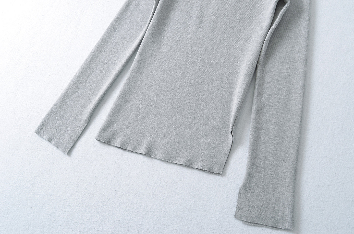 One Shoulder Slit Slanted Hem Top | Tajstylo