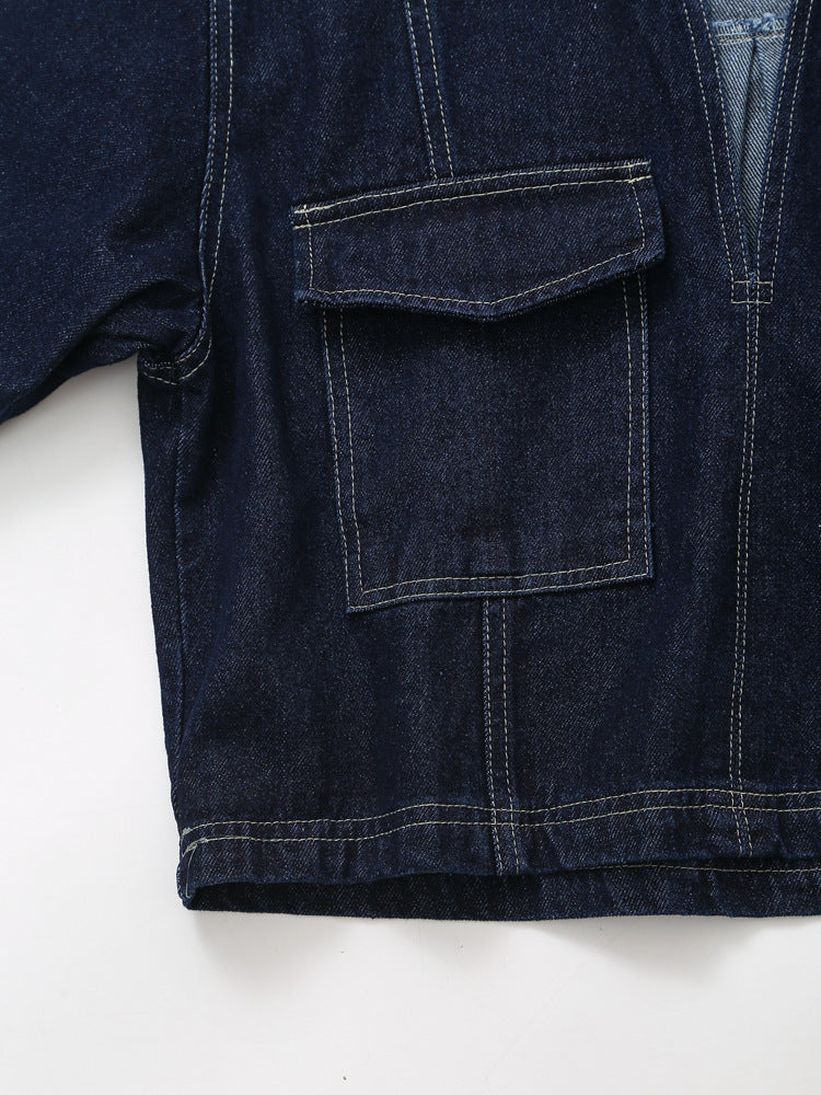 Short Denim Shirt for Women | Tajstylo