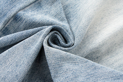 Vintage Bamboo Texture Loose Fit Jeans | Tajstylo