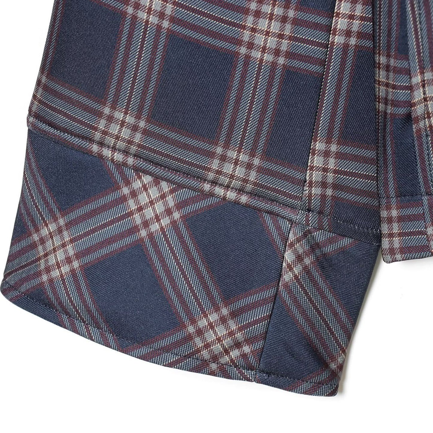 Checkered Hooded Cotton Jacket | Tajstylo