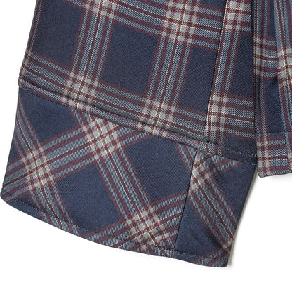 Checkered Hooded Cotton Jacket | Tajstylo