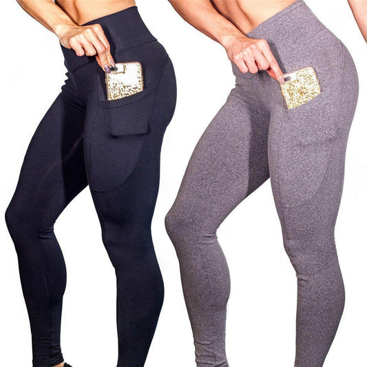 Woman wearing Sexy Push Up Leggings in a casual fitness setting