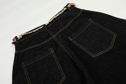 Pleated Wide Leg Casual Pants | Tajstylo