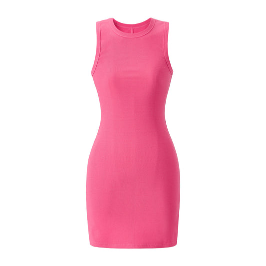 Sleeveless Bodycon Mini Dress | Tajstylo