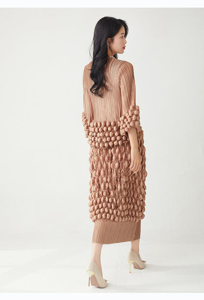 Elegant Two-Piece T-Shirt and Fitted Skirt Set | Tajstylo