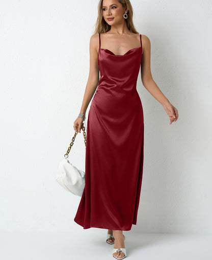 Pleated Sleeveless Dress | Tajstylo