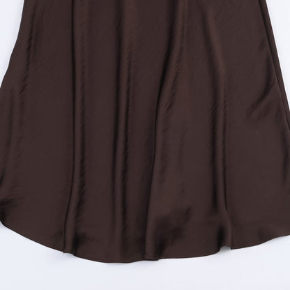 Elegant Silk Flute Dress | Tajstylo