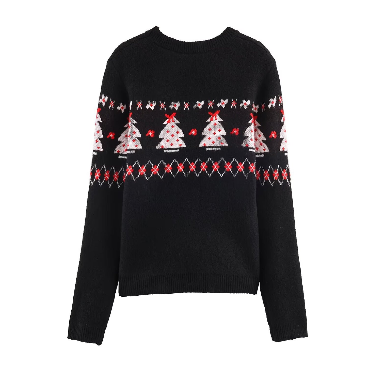 Christmas Series Knitted Top and Skirt Set | Tajstylo