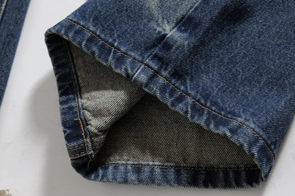 High-Waisted Classic Jeans | Tajstylo