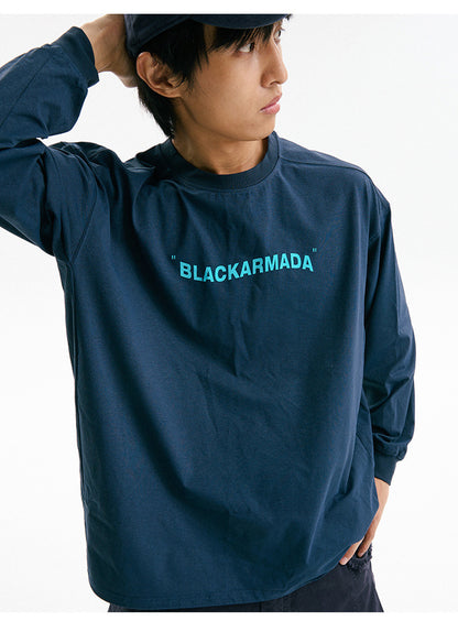 Landscape Oil Painting Printed Long Sleeve Shirt | Tajstylo