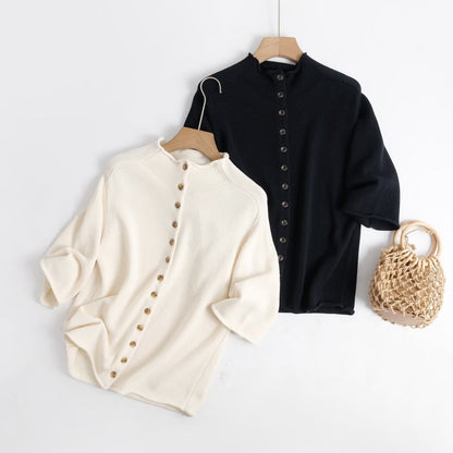 Elegant Knit Cardigan for Women | Tajstylo