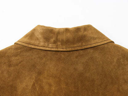 Casual Suede Jacket | Tajstylo