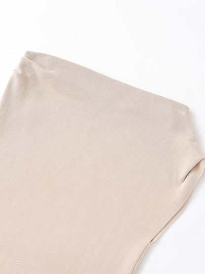 Asymmetric Knitted Top | Tajstylo