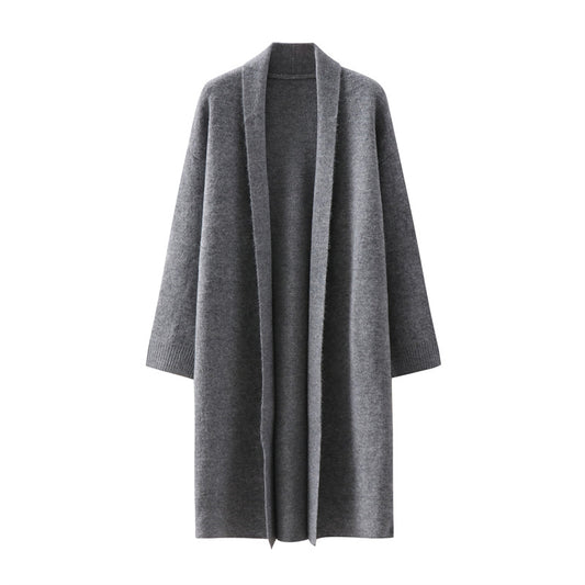 Long Loose Sweater Jacket | Tajstylo