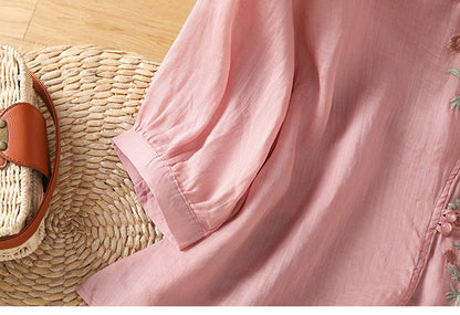 Embroidered Shirt Top for Women | Tajstylo