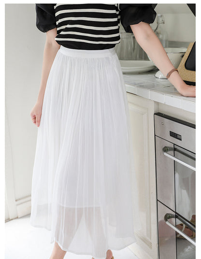 Elegant A-Line Skirt for Women | Tajstylo