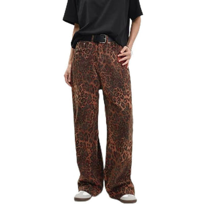 Leopard Print Jeans for Women | Tajstylo