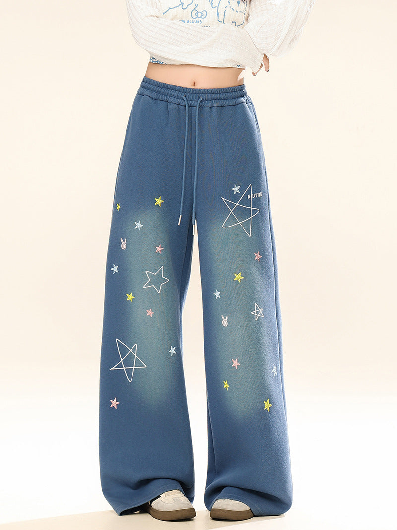 Loose Casual Wide Leg Pants | Tajstylo