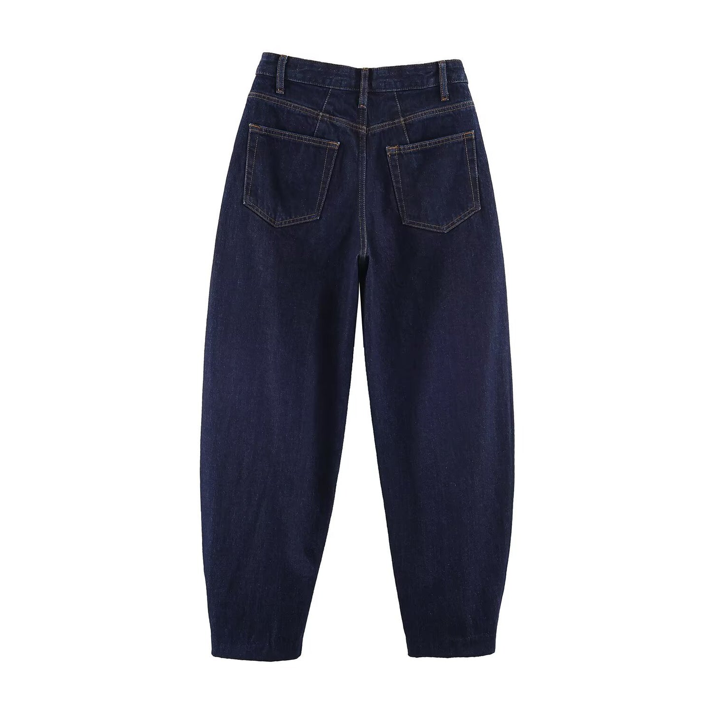 High Waisted Bucket Shaped Jeans | Tajstylo