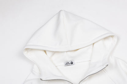 Hooded Sweatshirt with Zipper Pocket | Tajstylo