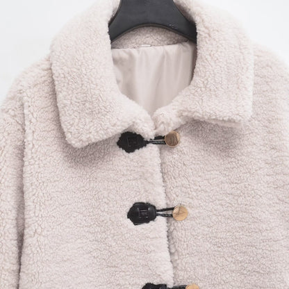 Street Lamb Wool Jacket | Tajstylo