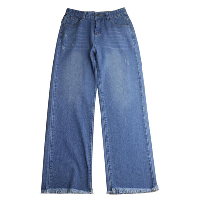 Loose Denim Pants for Women | Tajstylo