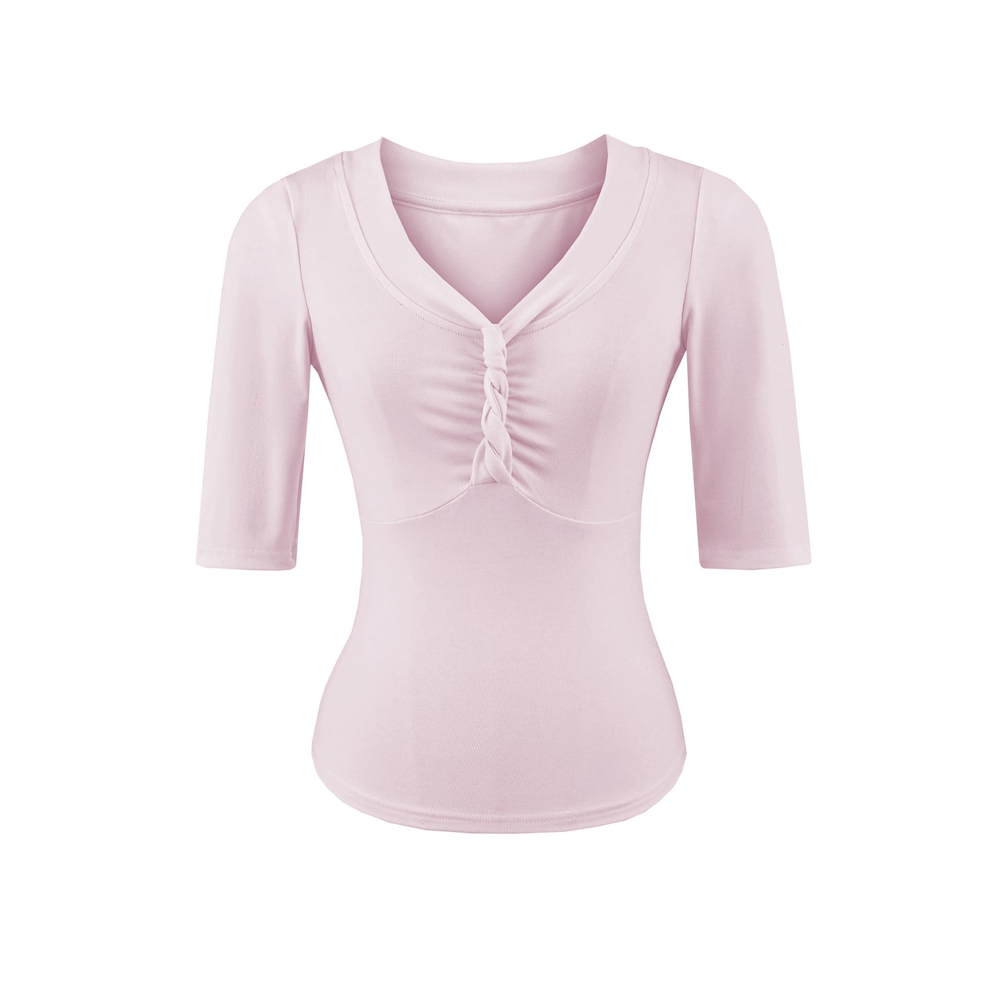 V-Neck Short Sleeve Top for Women | Tajstylo