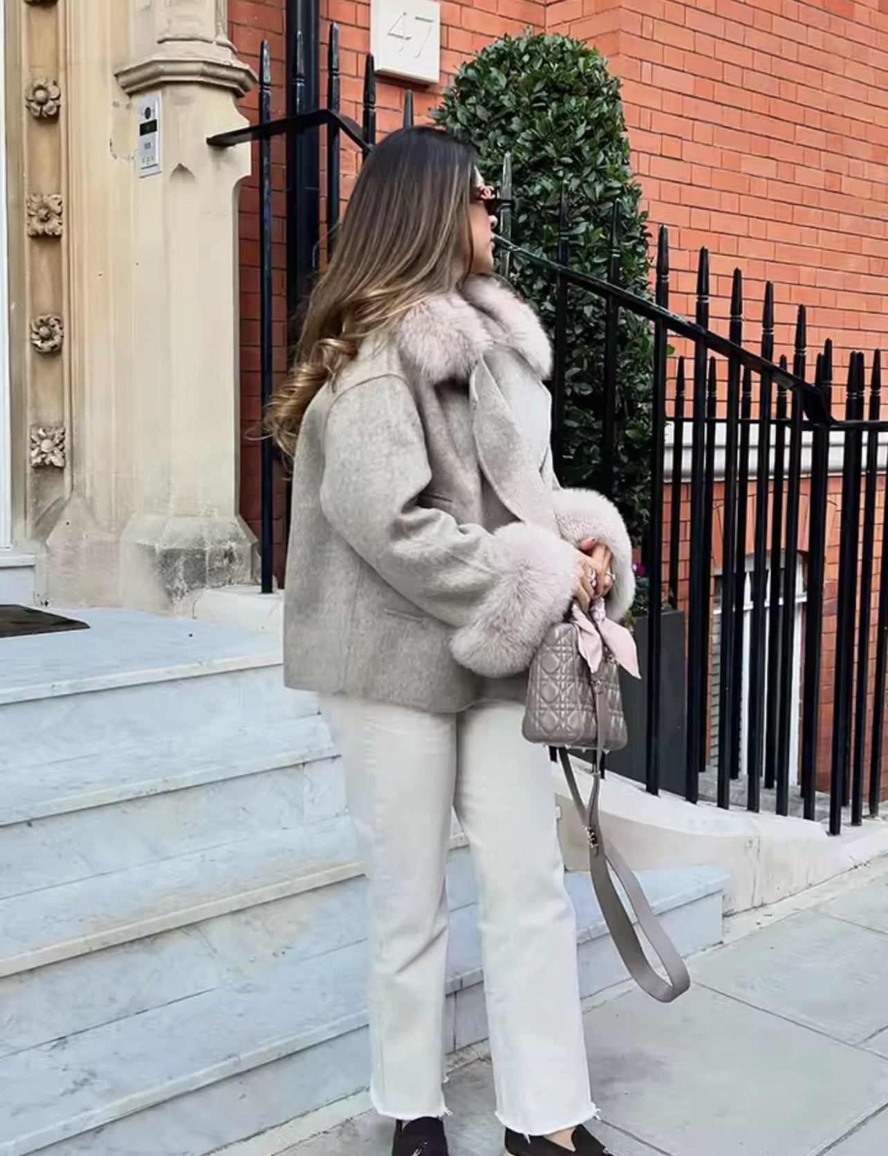 Casual Wool Blend Coat | Tajstylo