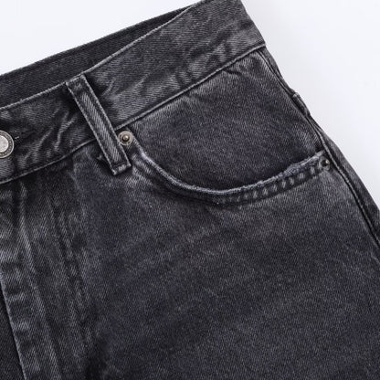 High Waisted Bucket Shaped Jeans | Tajstylo