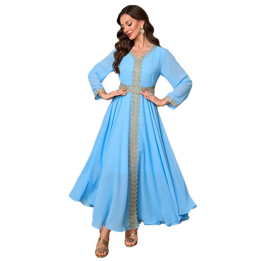 Simple Lace Women's Dress | Tajstylo