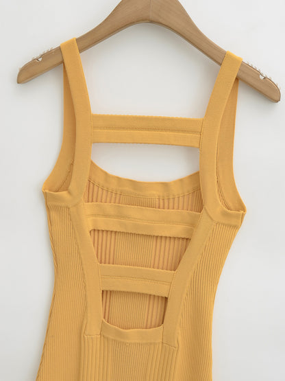 Backless Strap Dress | Tajstylo