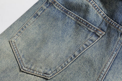 High-Waisted Classic Jeans | Tajstylo