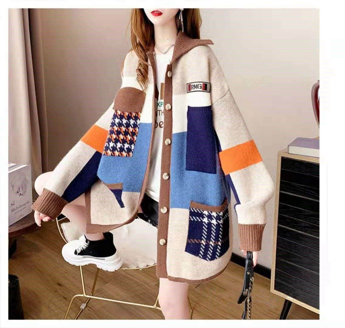 Fashion Knit Cardigan Sweater Coat | Tajstylo
