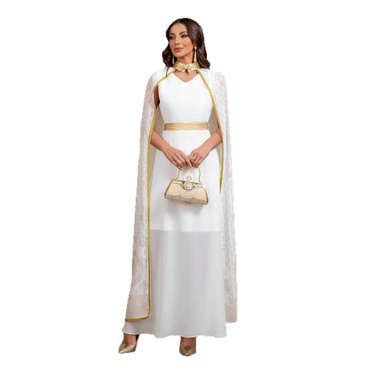 Elegant Robe and Long Dress Set | Tajstylo