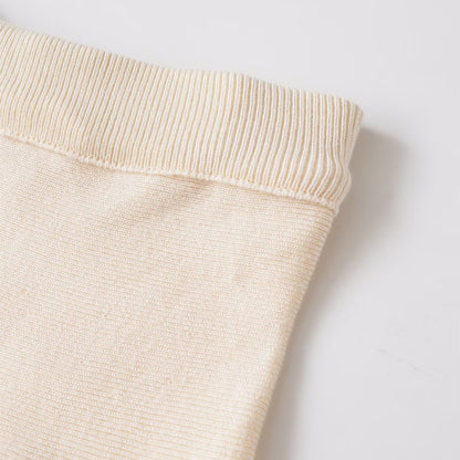 Loose Knit Flared Skirt | Tajstylo