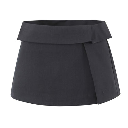 High Waisted A Line Mini Skirt | Tajstylo