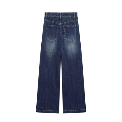 Classic High Waist Wide Leg Jeans | Tajstylo