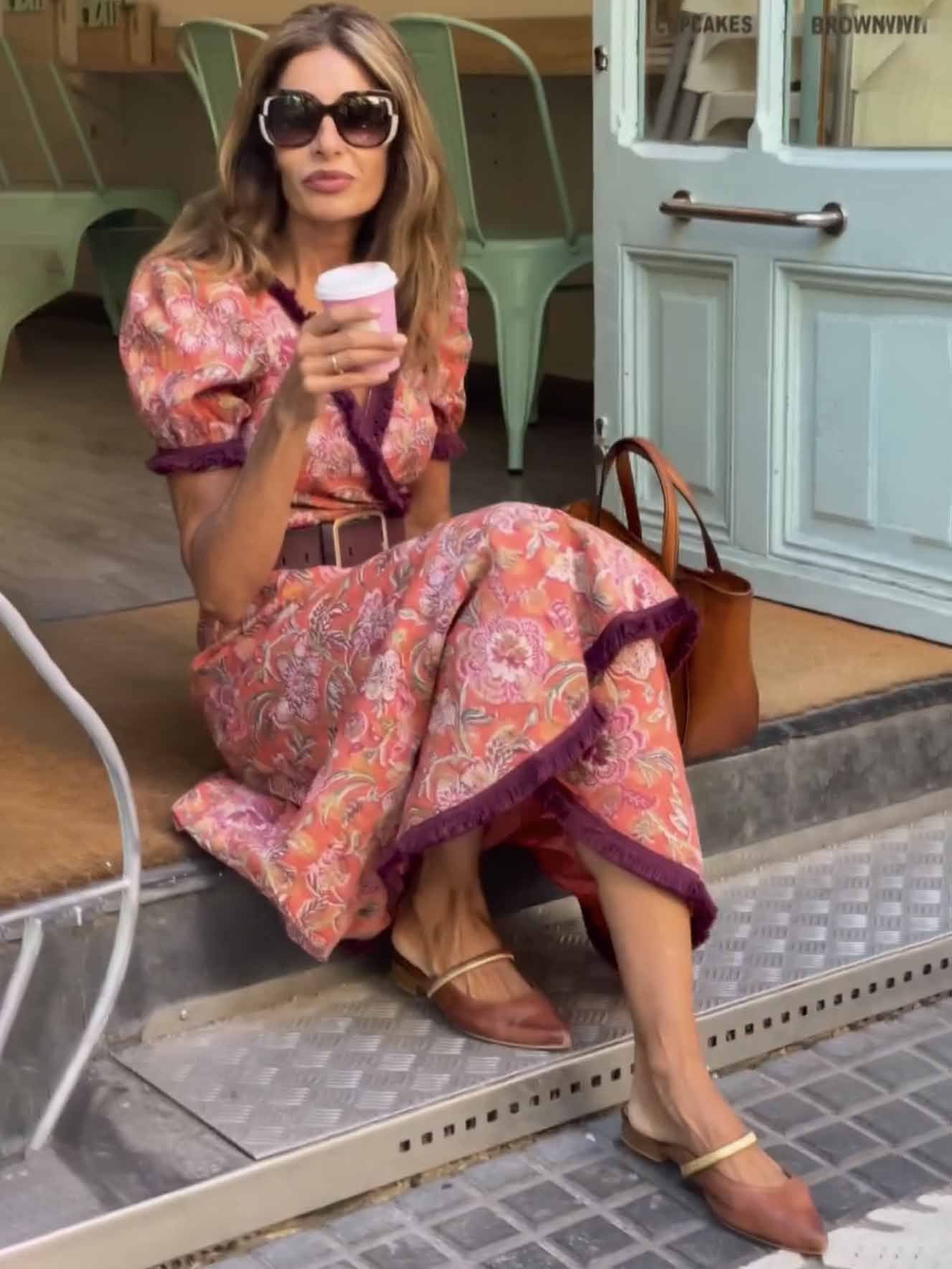 Bohemian Elegant Midi Dress | Tajstylo