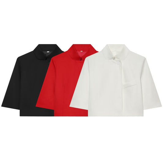 Short Sleeved Suit Jacket for Women | Tajstylo