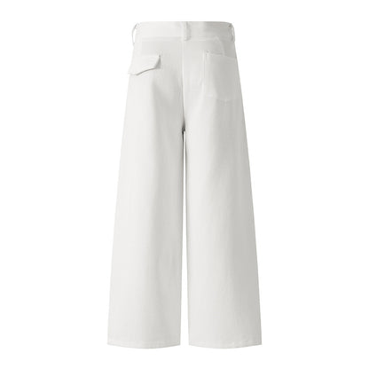 Casual White Denim Pants for Women | Tajstylo