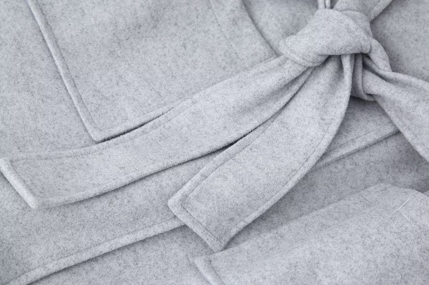Casual Wool Blend Coat | Tajstylo