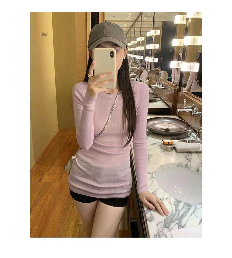 Relaxed Fit Lightweight Knit Top | Tajstylo