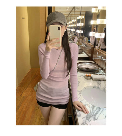 Relaxed Fit Lightweight Knit Top | Tajstylo