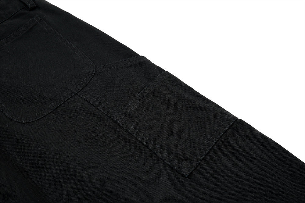 Fake Two Piece Spliced Denim Wide Leg Pants | Tajstylo