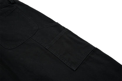 Fake Two Piece Spliced Denim Wide Leg Pants | Tajstylo