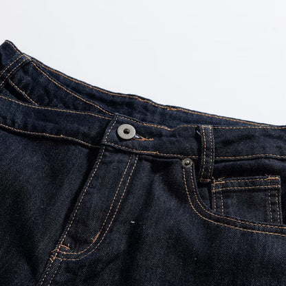 Woman wearing Classic Versatile Denim Flared Pants in a casual setting