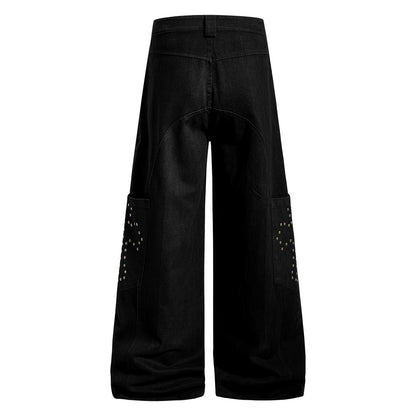 Cowboy Wide Leg Pants | Tajstylo